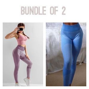 Women’s high waisted workout leggings for training